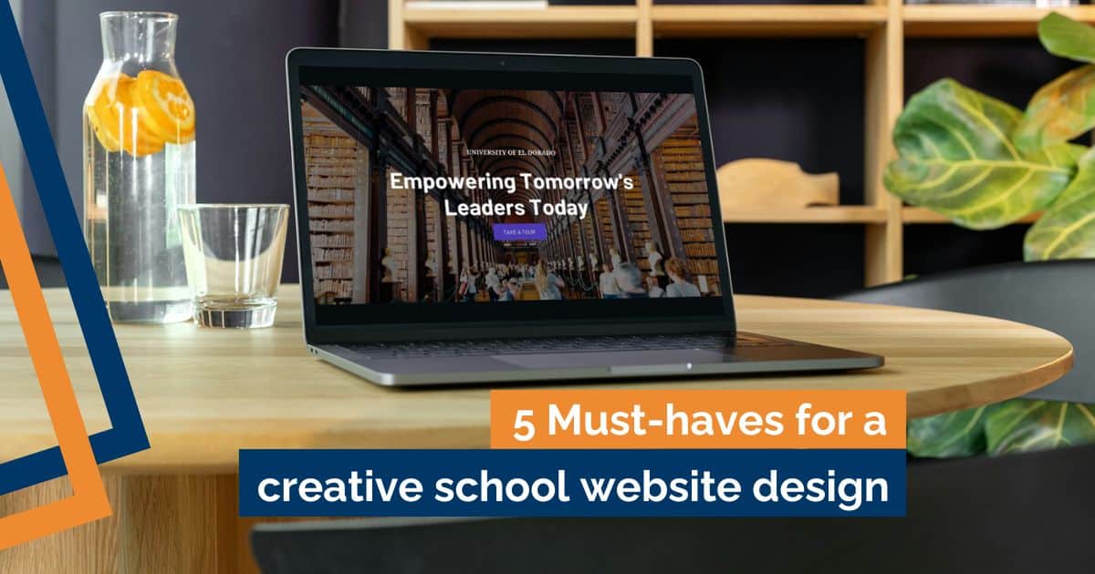 12 school website design ideas