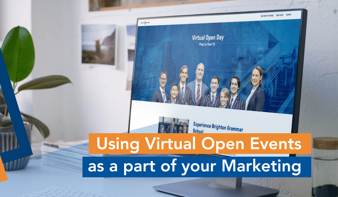 Using Virtual Open Events as part of your Marketing Mix