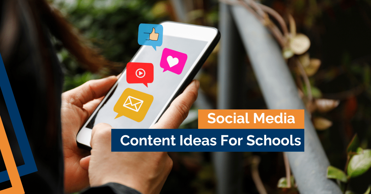 School Social Media Content Ideas 